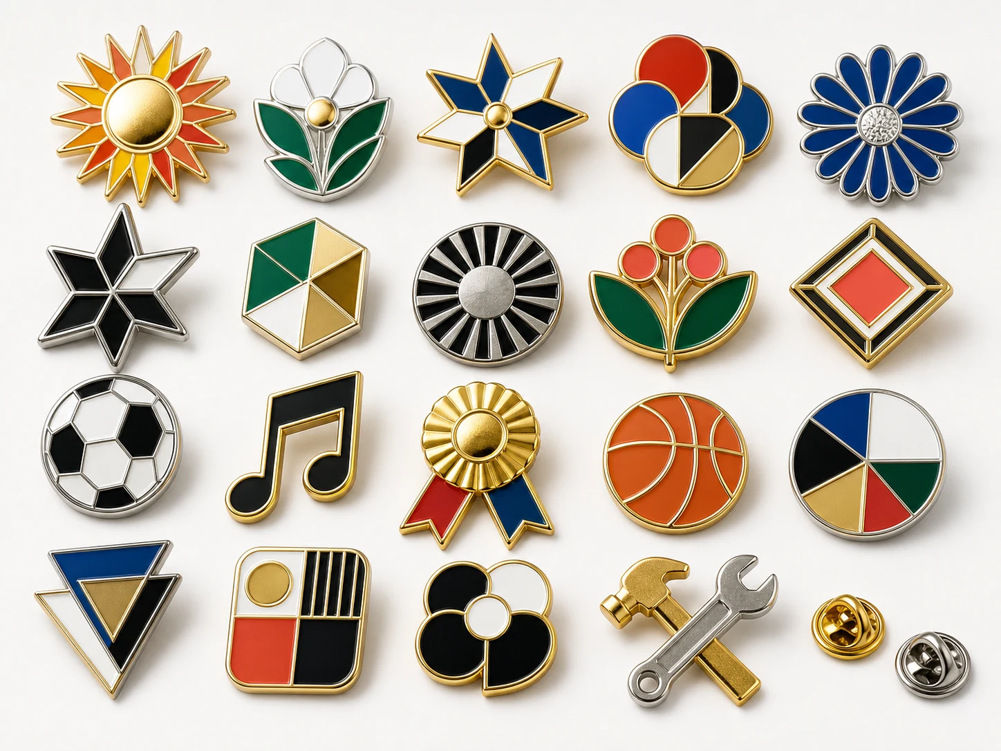 Pins de solapa personalizados